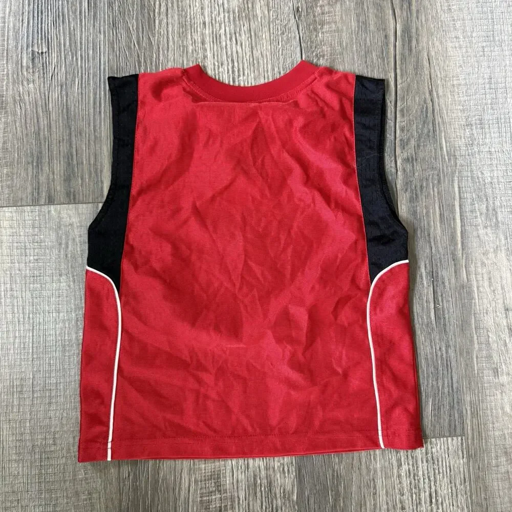 VTG Y2K Nike Team Cincinnati Reds Sleeveless Jersey 4T Toddler MLB Baseball Kids